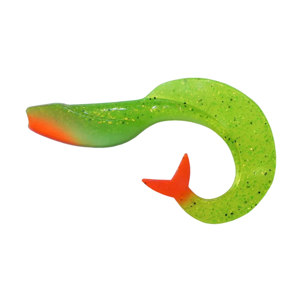 Orka Mermaid Chartreuse Red Tail