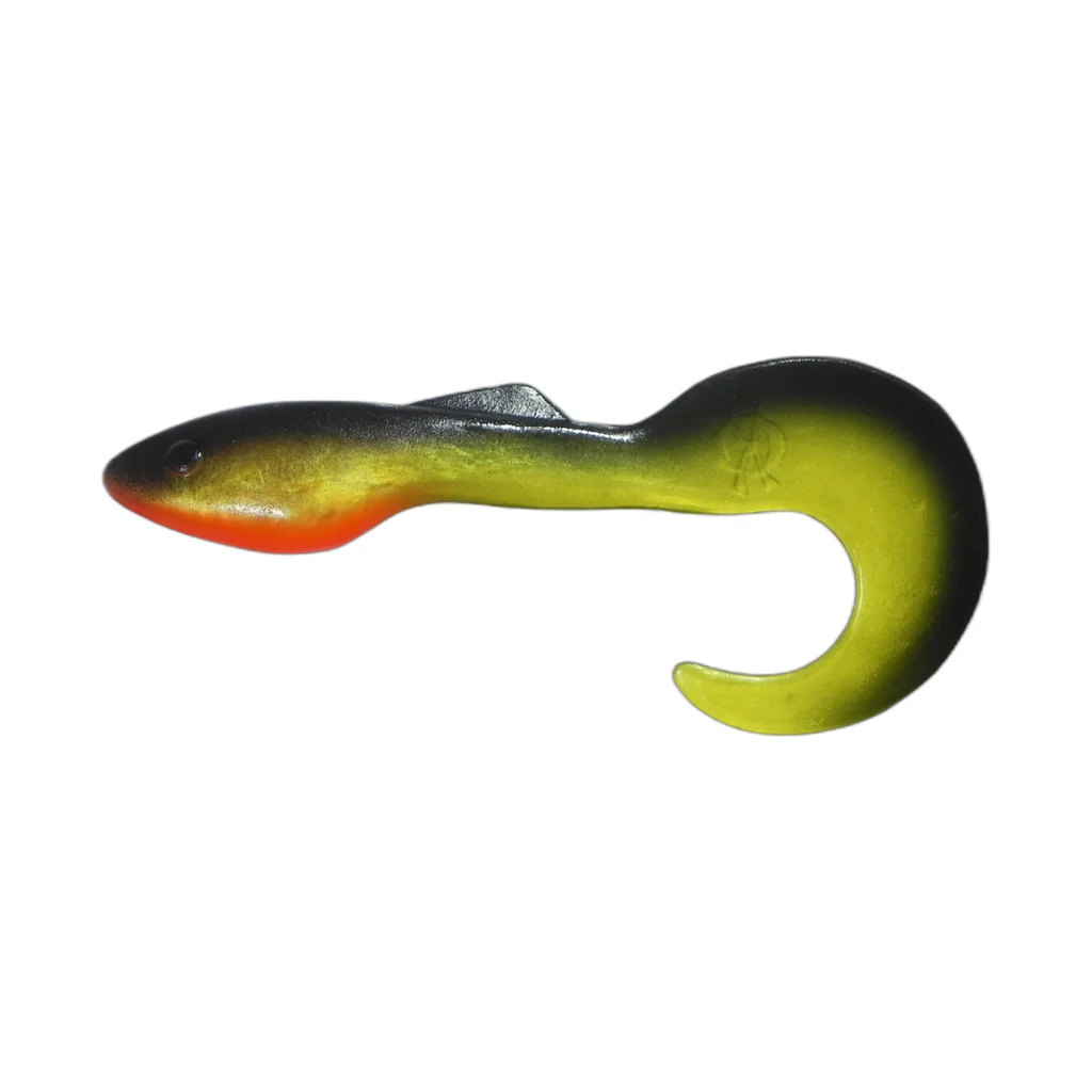 Shad Tail Yellow Black Back